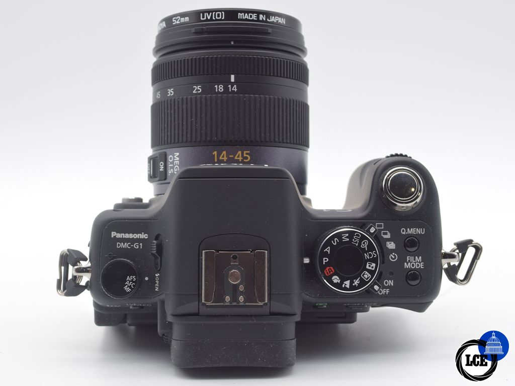 Panasonic Lumix G-1 + 14-45mm f/3.5-5.6 ASPH MEGA O.I.S 