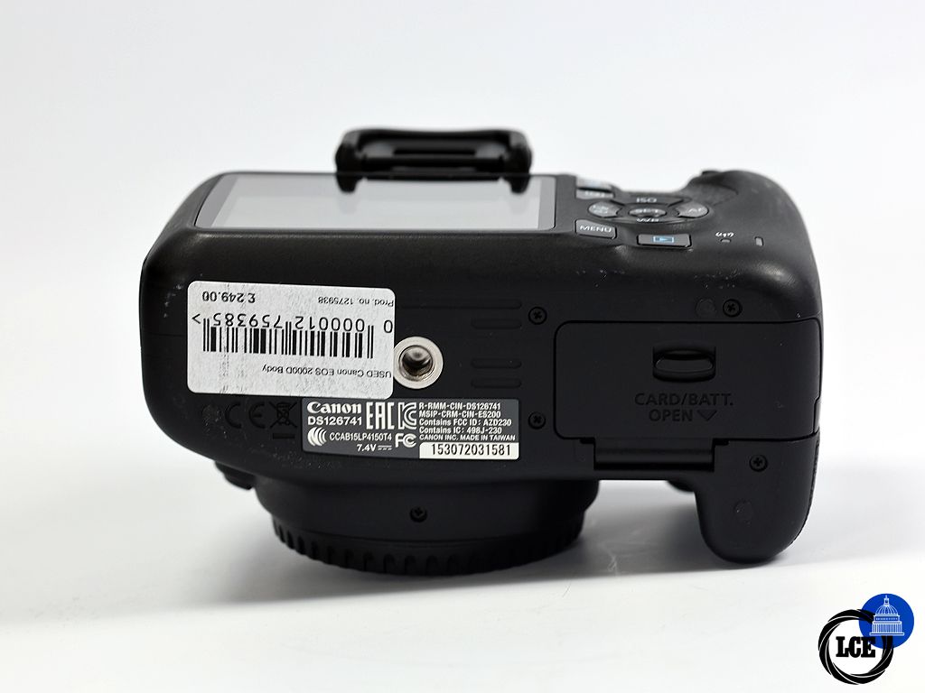 Canon EOS 2000D BODY 