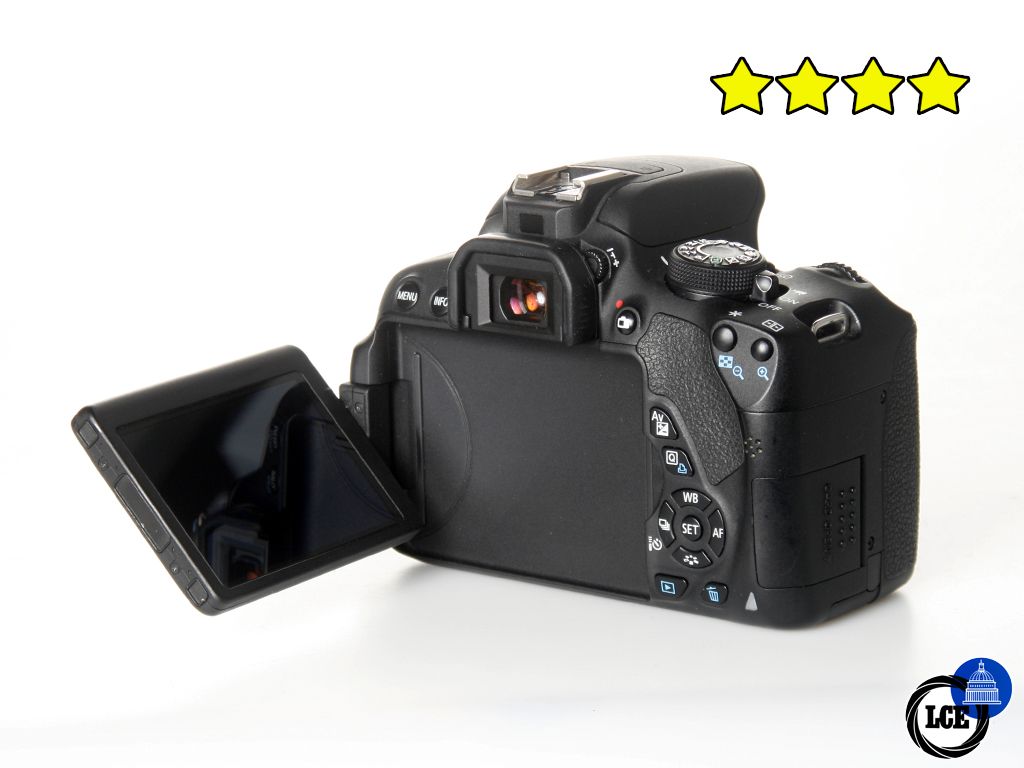 Canon EOS 700D Body (Shutter Count 77,507)