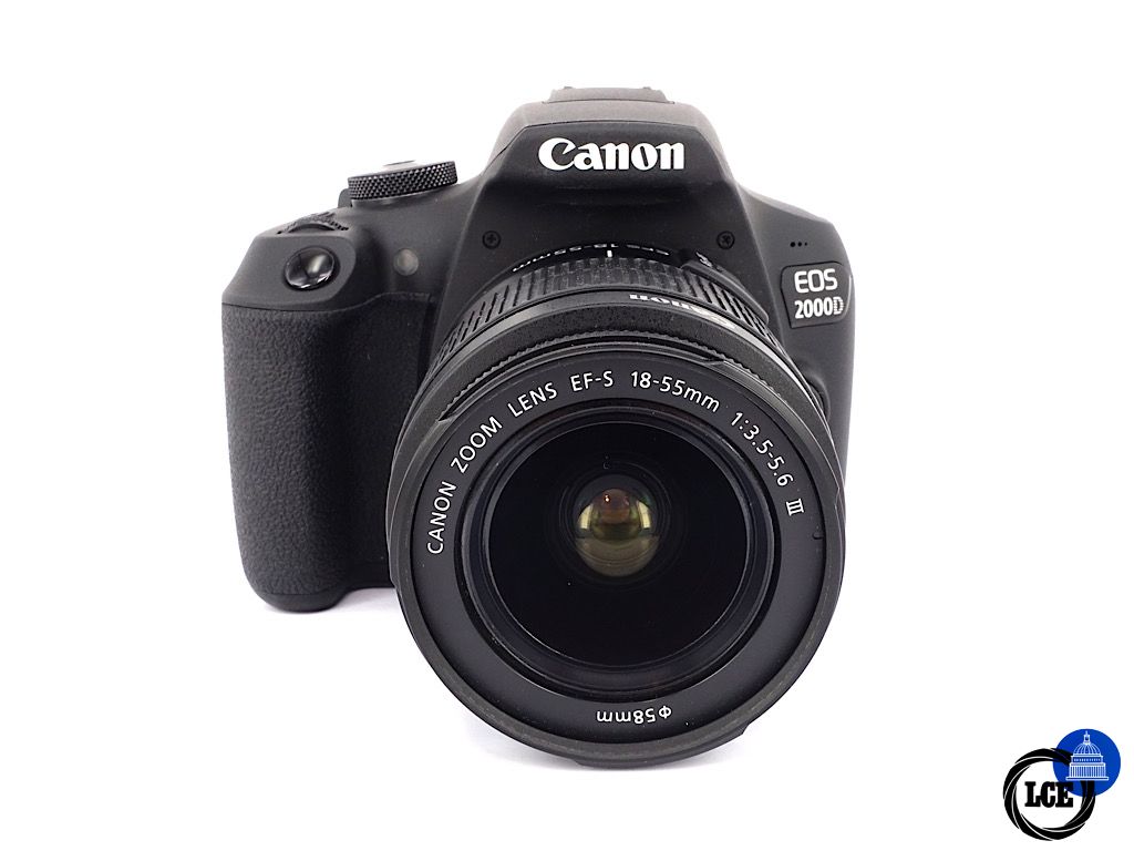 Canon EOS 2000D + EF-S 18-55mm F3.5-5.6 III + Bag | 4*