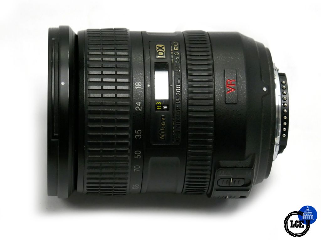 Nikon 18-200mm F3.5-5.6G ED VR AF-S