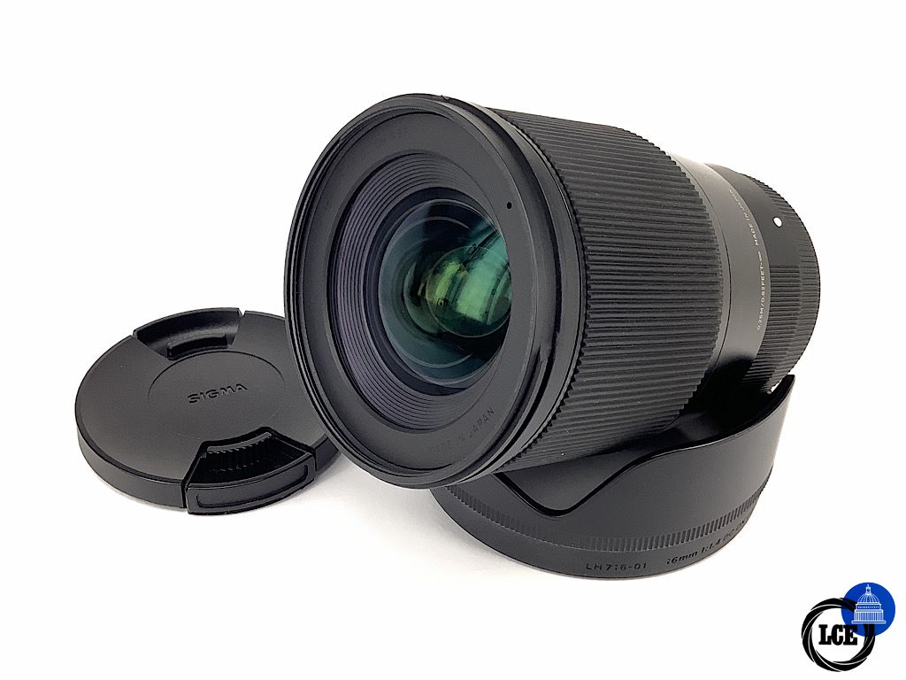 Sigma 16mm F1.4 DC DN CONTEMPORARY SONY E MOUNT