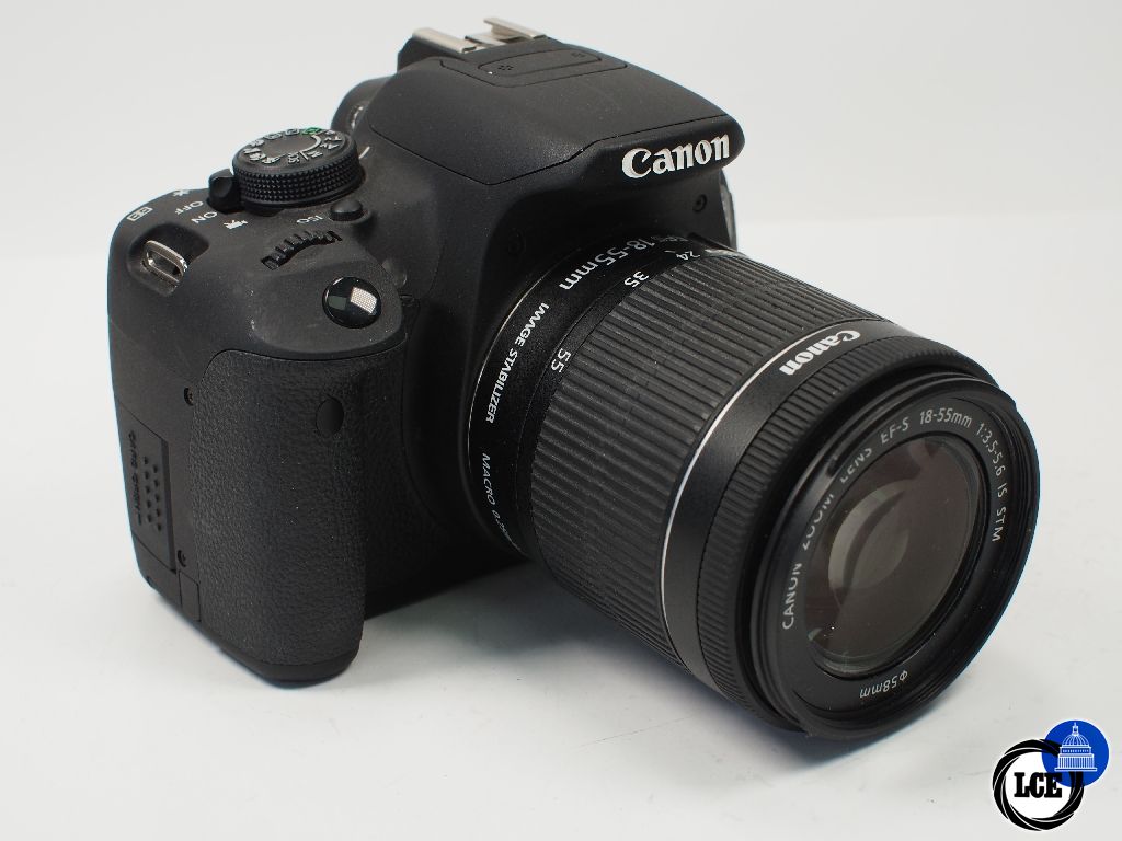 Canon EOS 700D + 18-55mm IS STM shutter count 231 **Reserved**