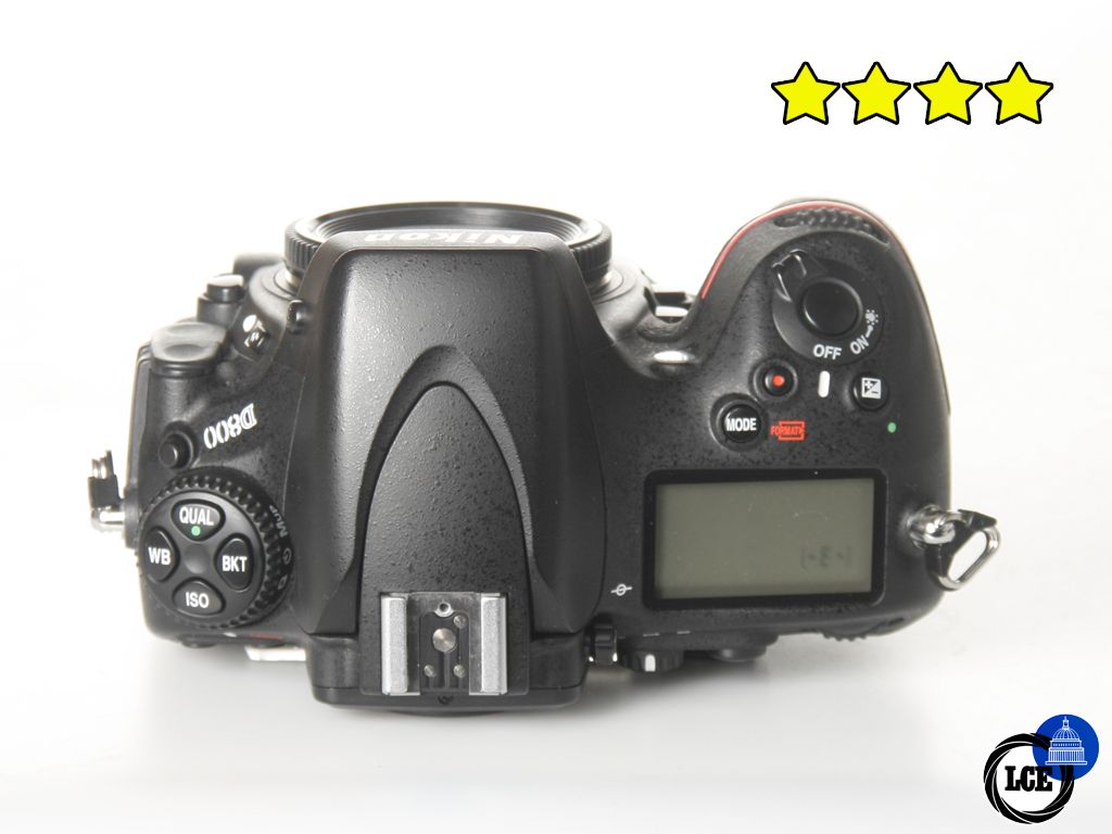 Nikon D800 BODY FX (Shutter Count <50k)