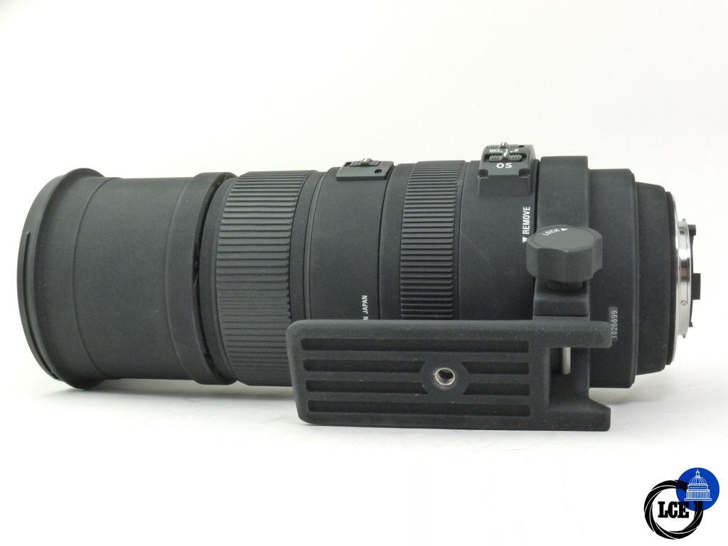 Sigma 150-500mm f5-6.3 APO DG OS Nikon Fit