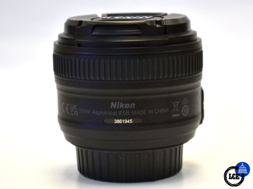 Nikon AF-S 50mm F1.8 G DX