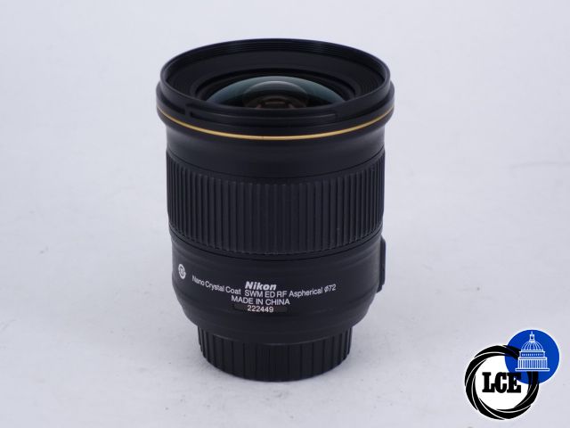 Nikon AF-S 24mm f1.8 G ED N