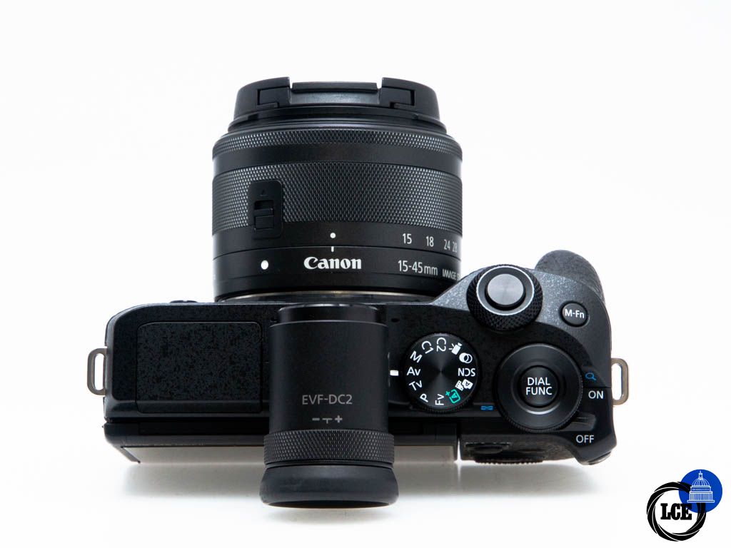 Canon EOS M6 II + 15-45mm + EVF