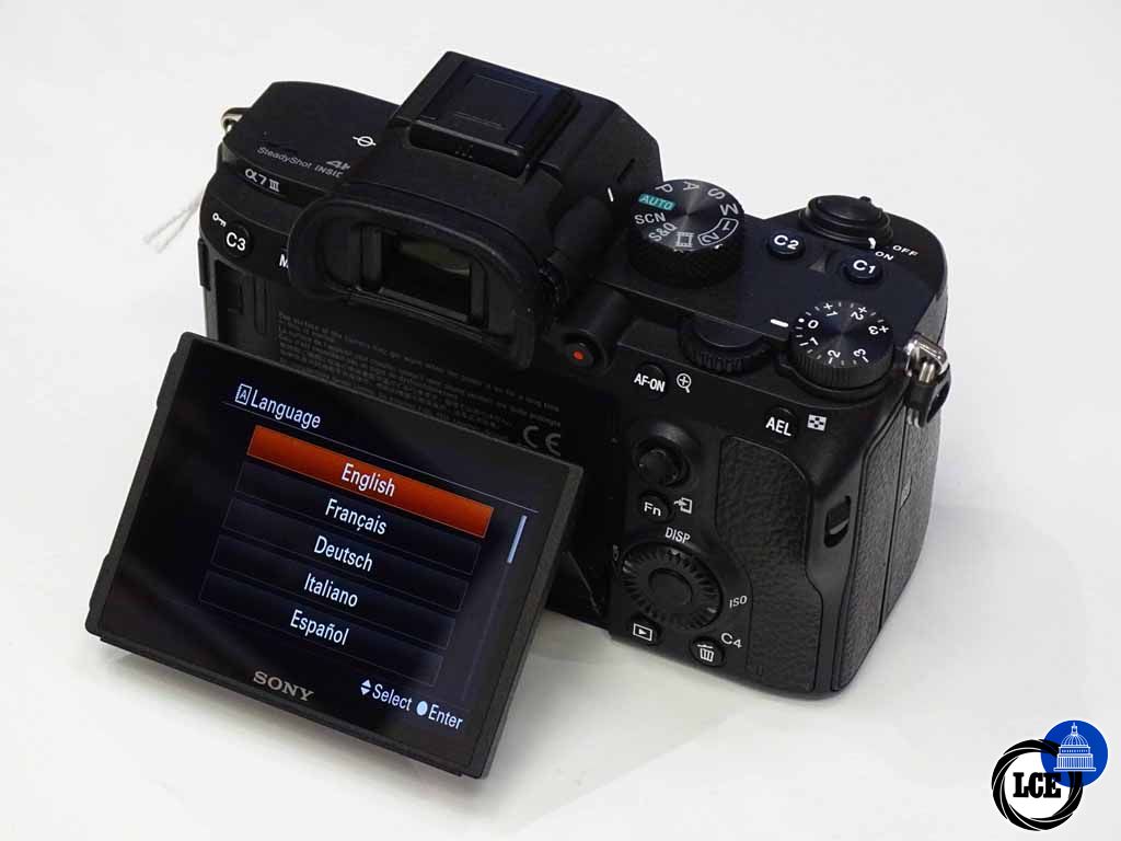 Sony A7 III Body Low Shutter Count