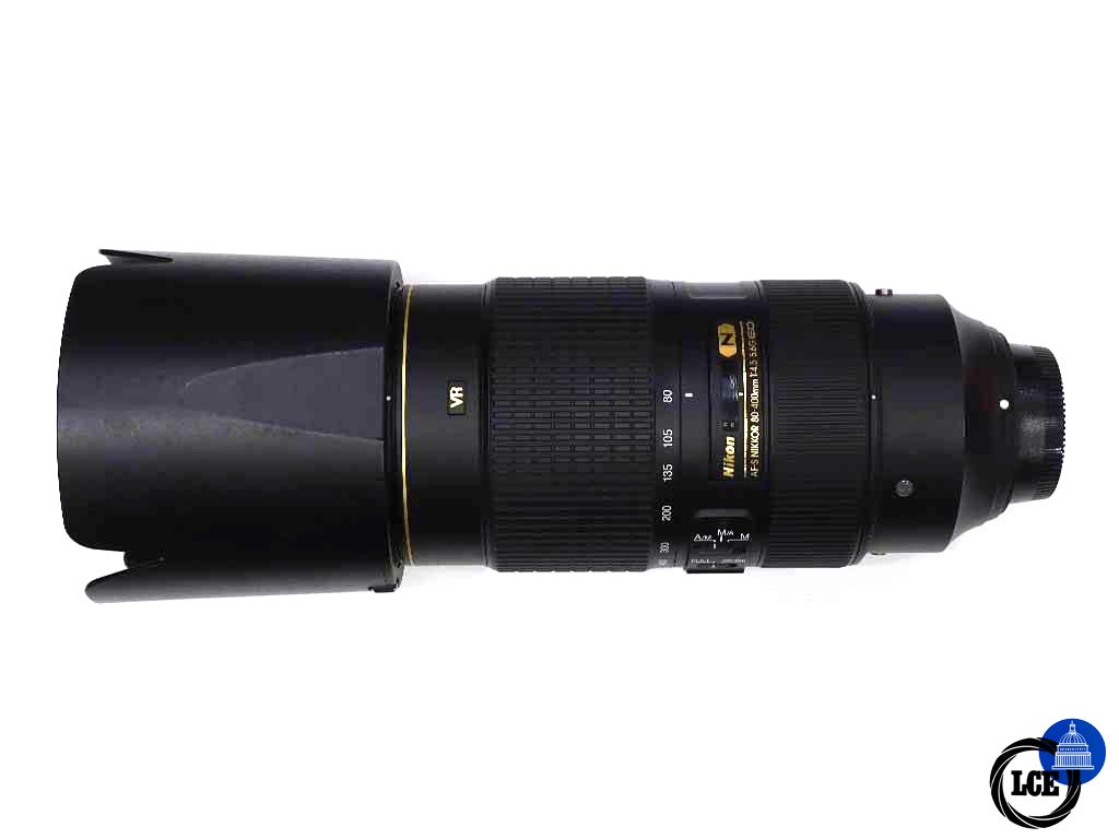 Nikon 80-400mm AF-S VR G ED N