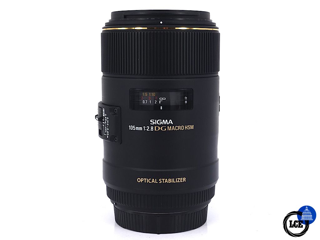 Sigma 105mm F2.8 DG Macro HSM OS Canon EF - Boxed | 4*