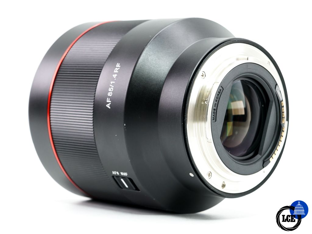 Samyang AF 85mm f1.4 RF Fit