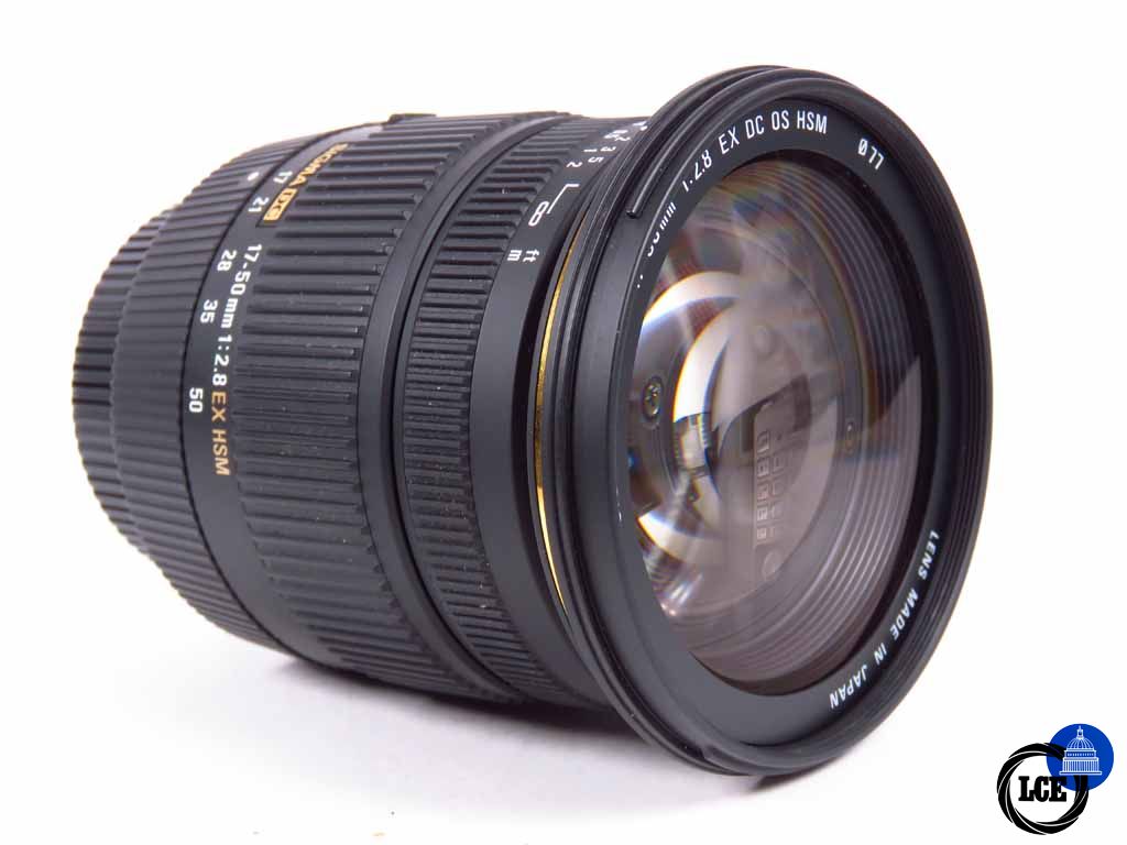 Sigma 17-50mm f2.8 EX HSM Nikon AFD Fit