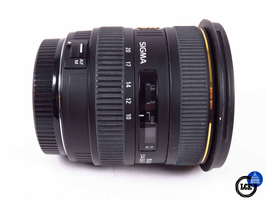 Sigma 10-20mm f4-5.6 Canon EFS Mount