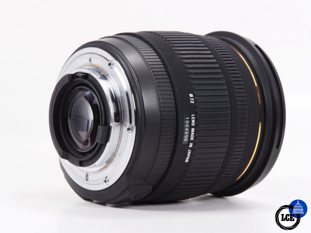 Sigma 18-50mm F2.8 DC Nikon fit