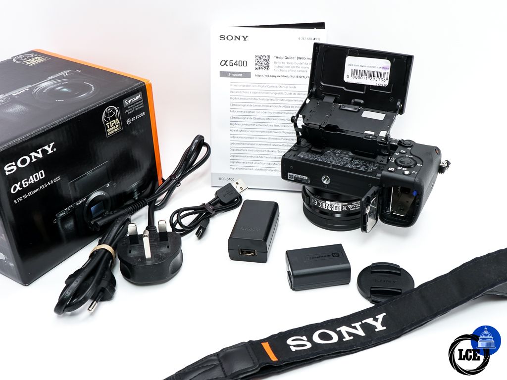 Sony A6400 + E 16-50mm PZ OSS * BOXED & VERY LOW SHUTTER COUNT *