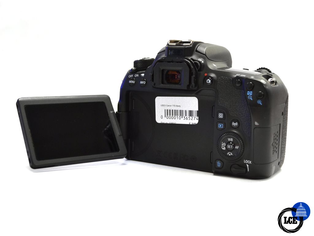 Canon 77D Body *15k Actuations*