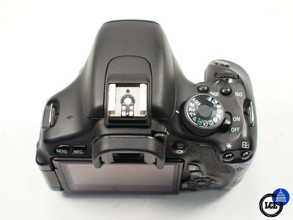 Canon EOS 600D Body shutter count 60,668