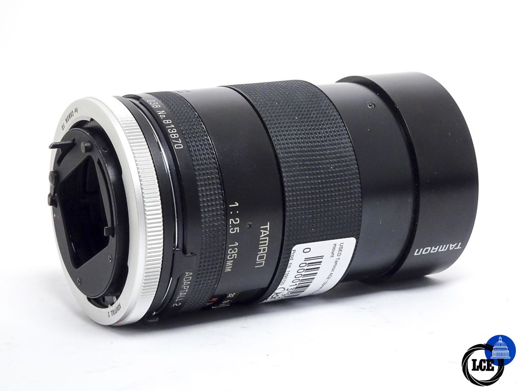 Tamron AD2 135mm f/2.5 BBAR + FD Mount adapter