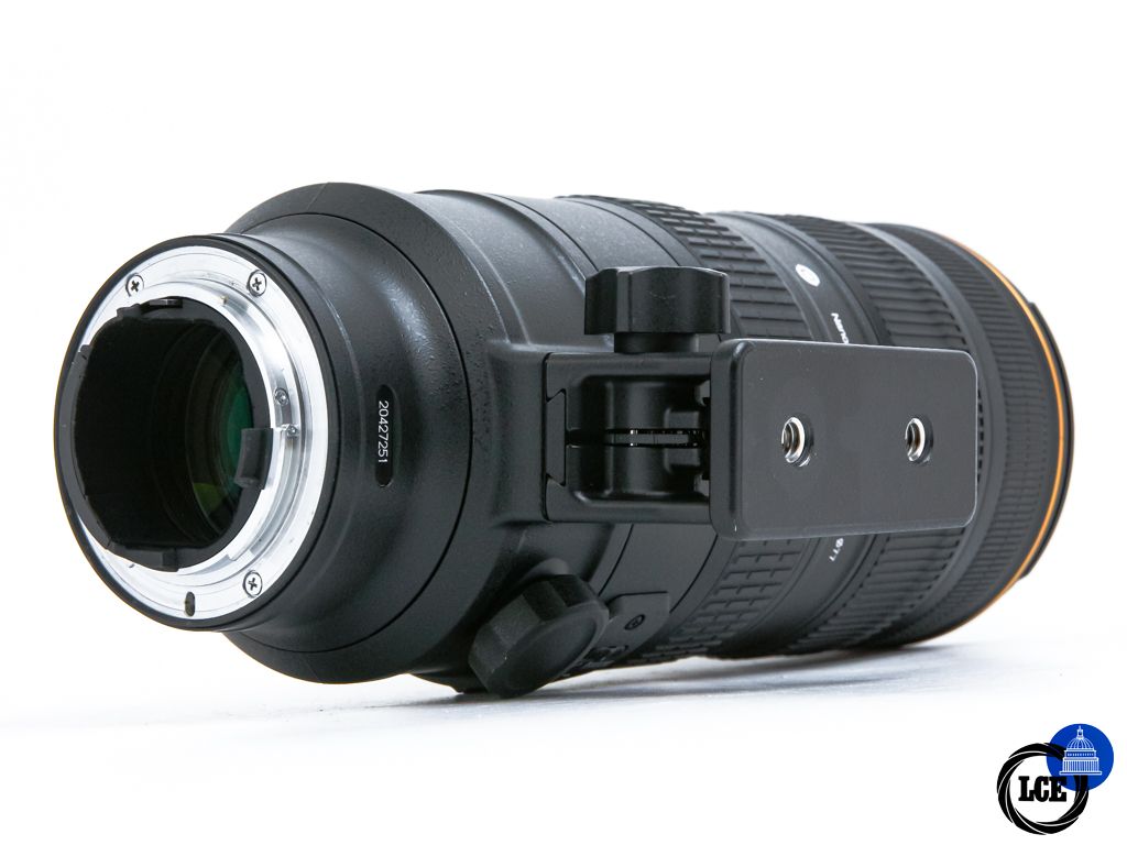 Nikon AF-S 70-200mm f2.8 G ED VR II