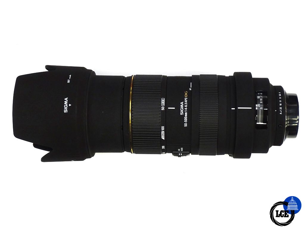 Sigma 50-500mm DG APO f4-6.3