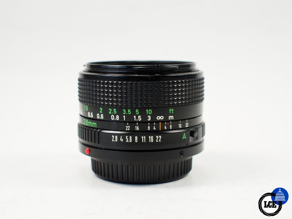 Canon FD 28mm F2.8 