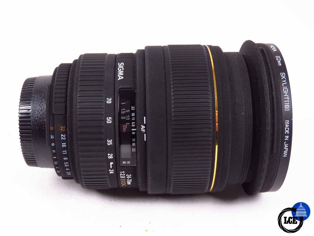 Sigma 24-70mm f2.8 EX DG Nikon AF Fit