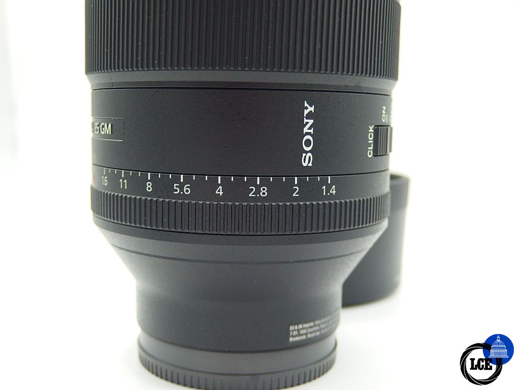 Sony FE 85mm f/1.4 GM