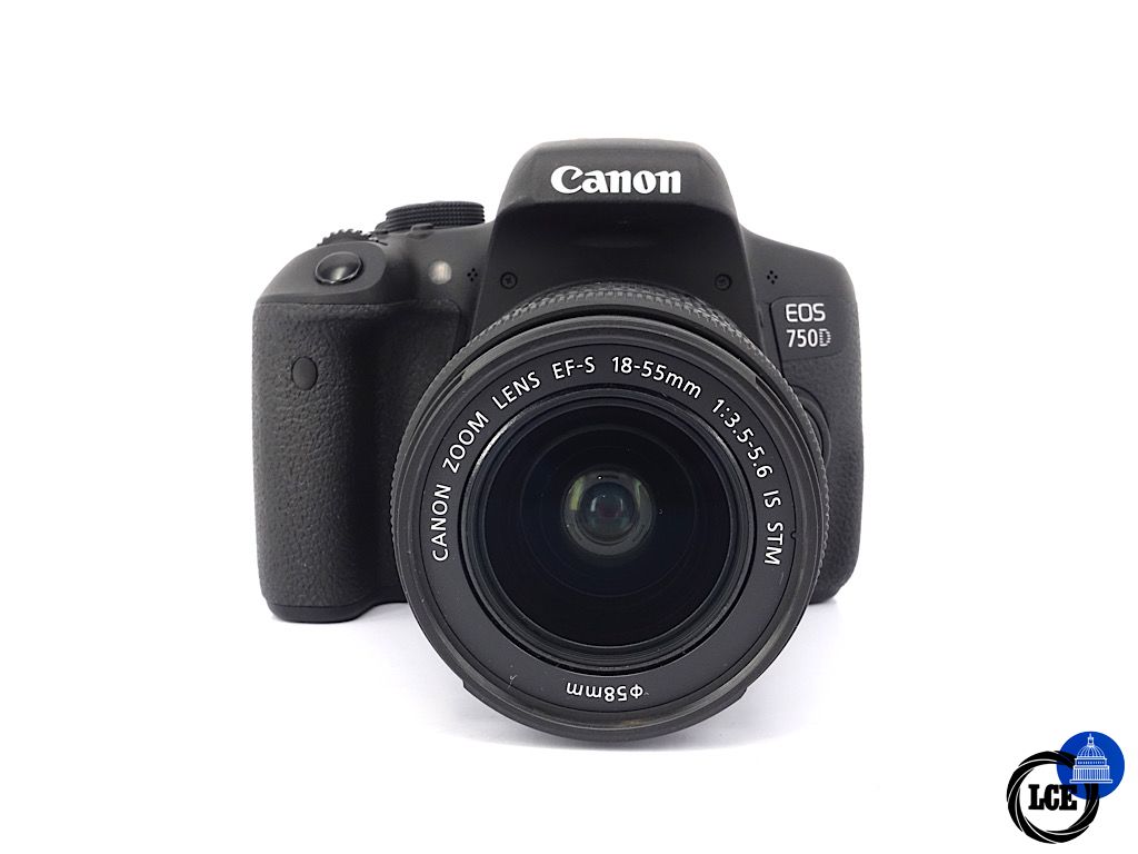 Canon EOS 750D + EF-S 18-55mm F3.5-5.6 IS STM - Boxed | 5*