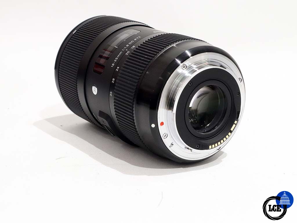 Sony 18-35mm f1.8 DC Canon EF-S