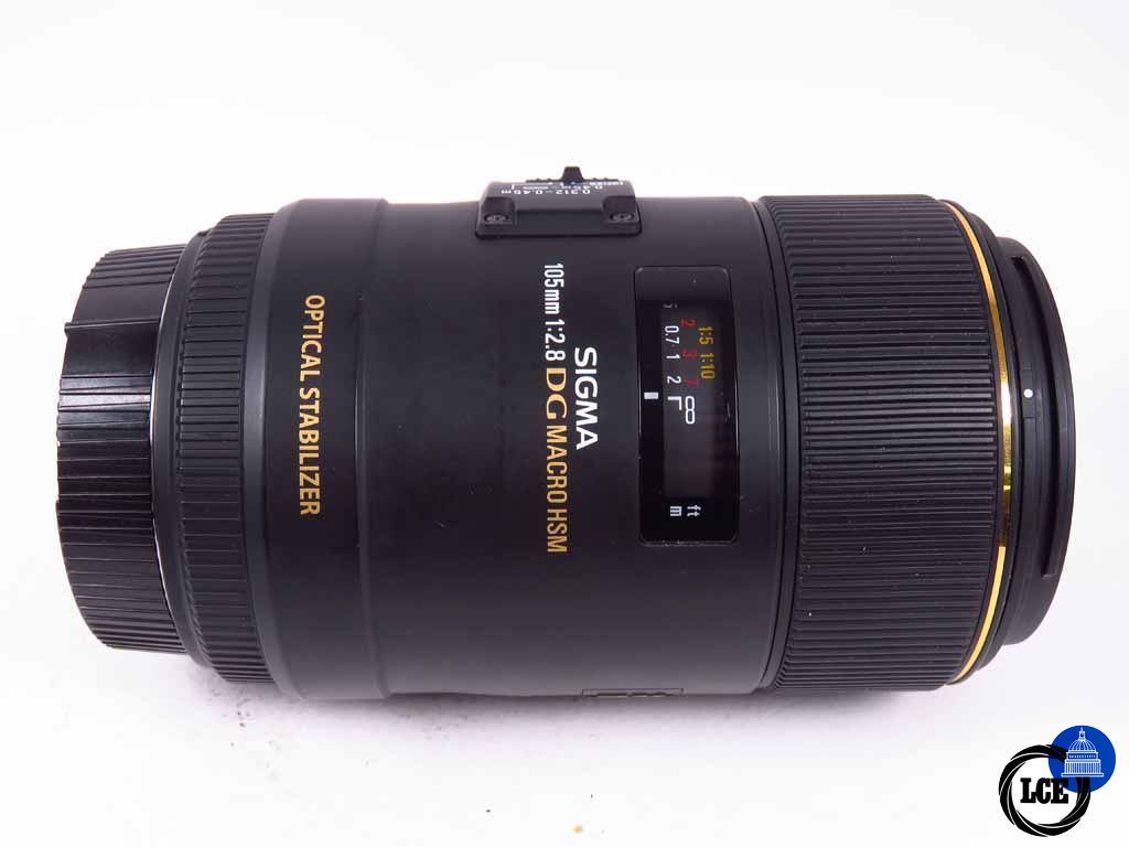 Sigma 105mm f2.8 DG Macro HSM EOS Fit