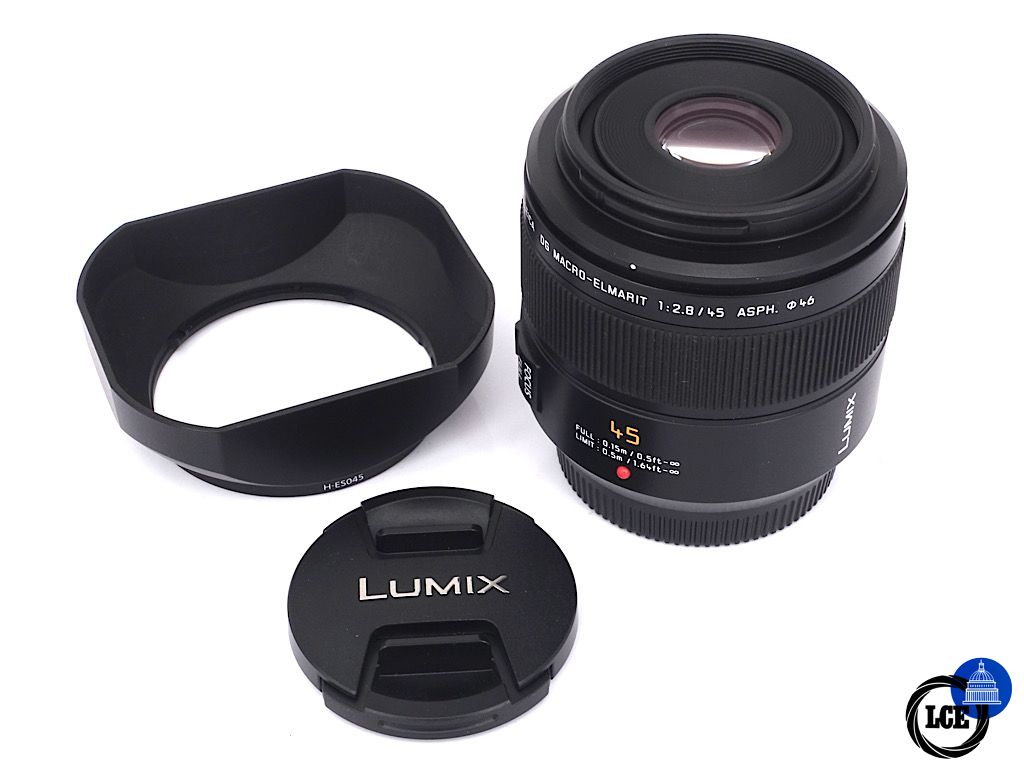 Panasonic Lumix 45mm F2.8 Leica DG Macro - Boxed | 4*