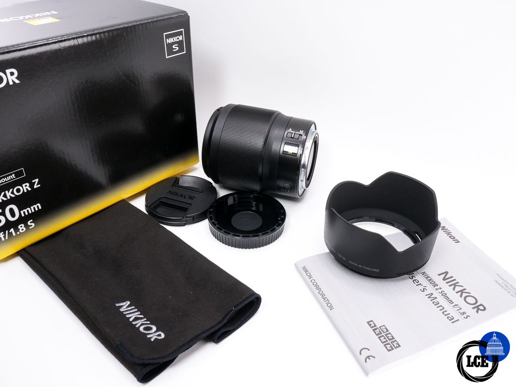 Nikon Z 50mm F1.8 S * BOXED *