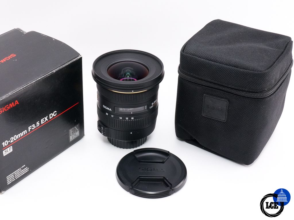 Sigma 10-20mm F3.5 DC HSM EX