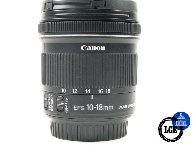 Canon EF-S 10-18mm f4.5-5.6 IS STM