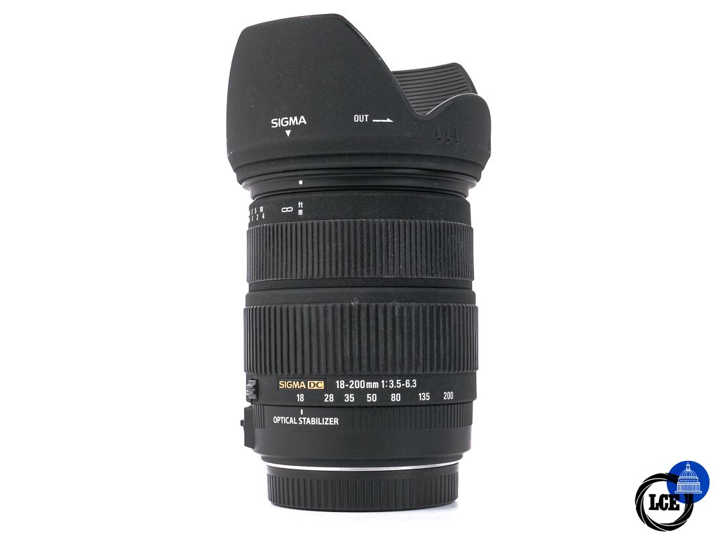 Sigma 18-200mm f3.5-6.3 DC OS Canon EF-S Mount