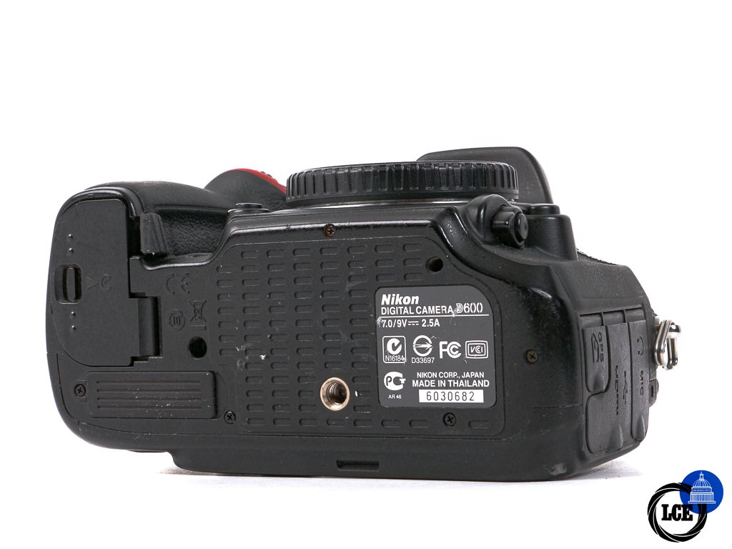 Nikon D600 Body **60k Shutter Count**