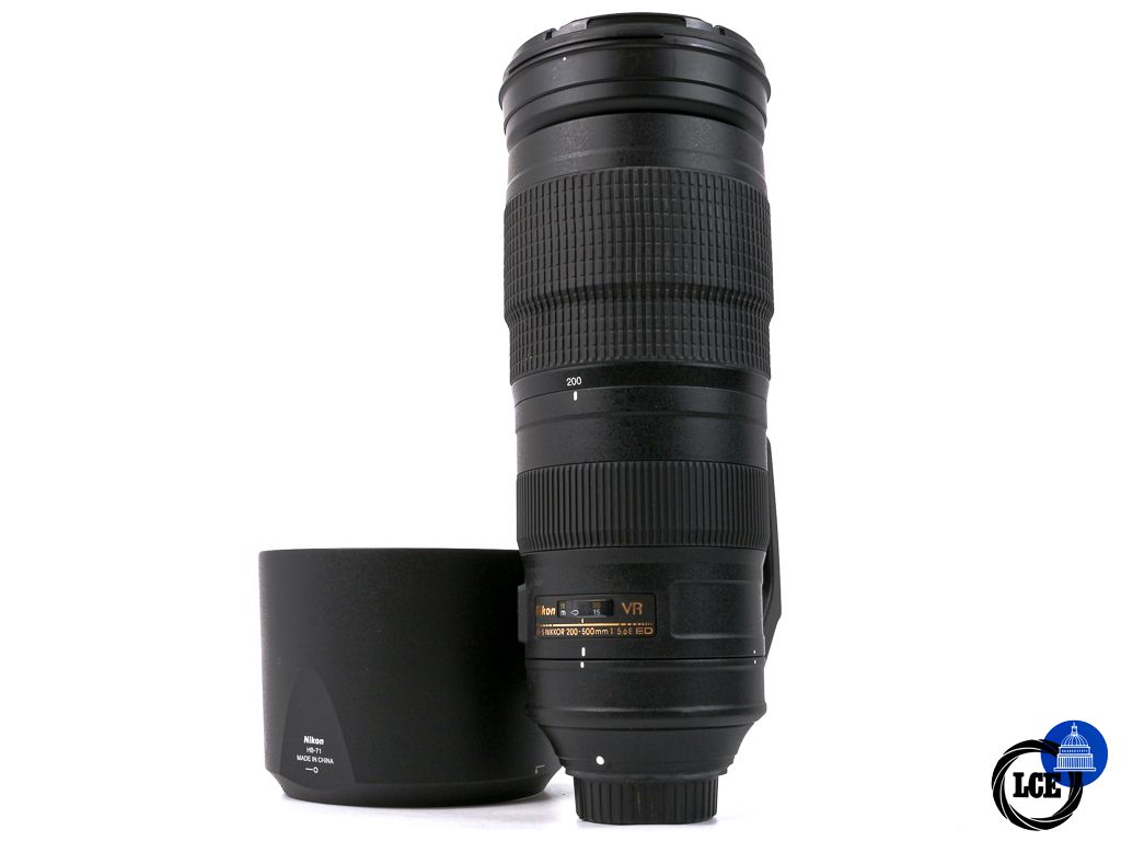 Nikon AF-S 200-500mm f5.6 E ED VR