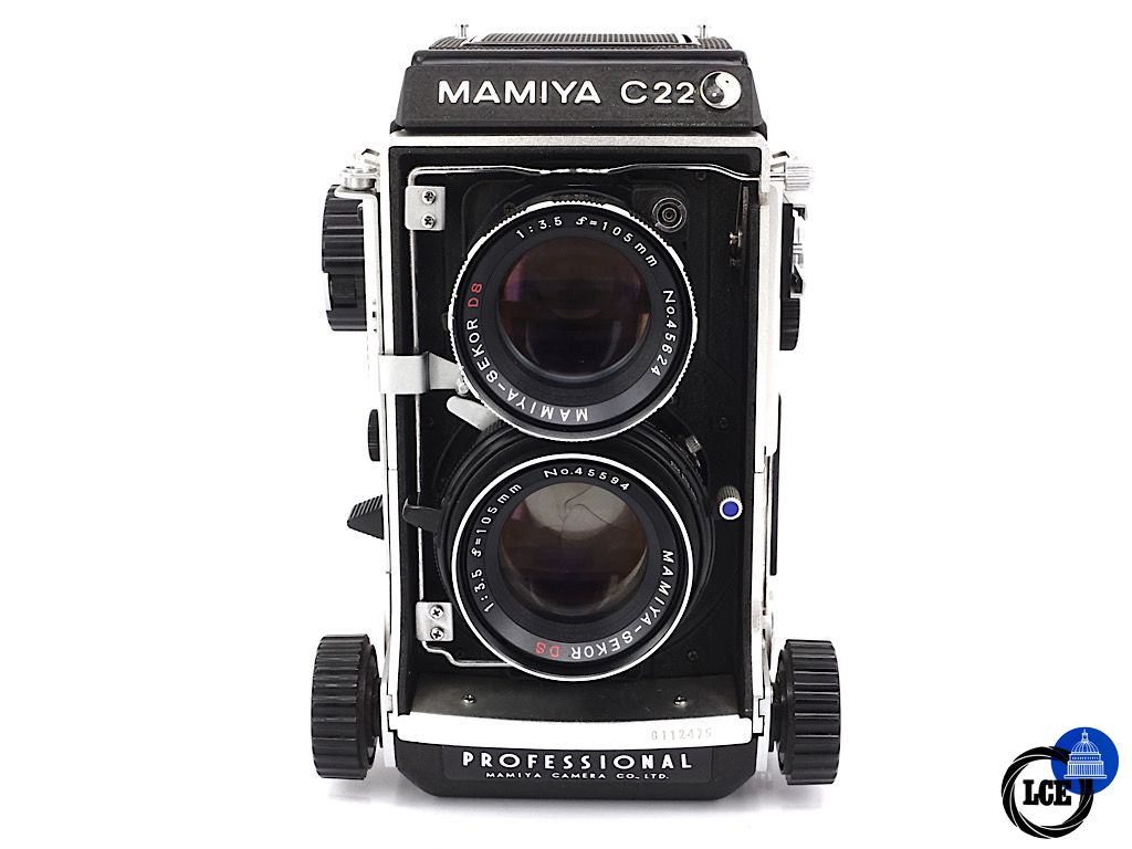 Mamiya C220 Professional + 105mm F3.5 - Boxed | 4*