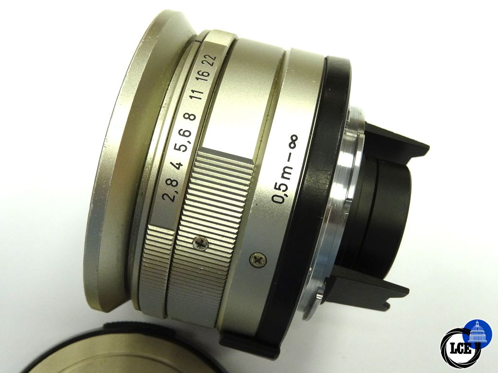 Contax 21mm f 2.8 + GF21 Viewfinder for Contax G