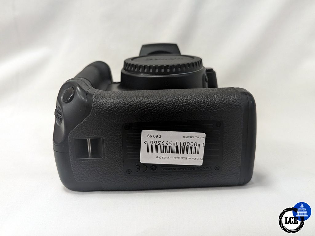 Canon EOS 350D Body + BG-E3 Grip