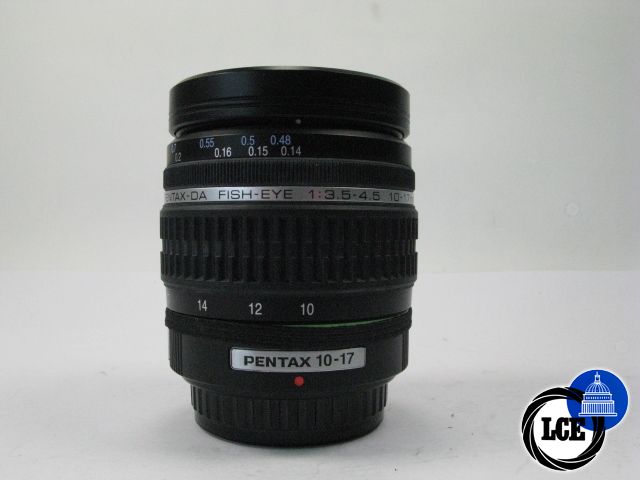 Pentax K 10-17mm f3.54.5 ED IF