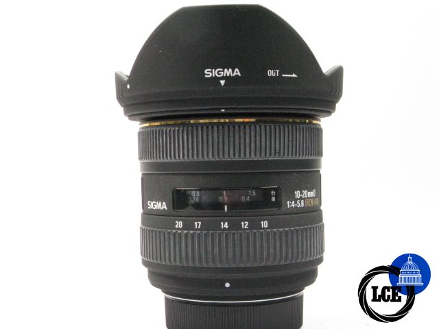 Sigma DX 10-20mm f4-5.6 DC HSM