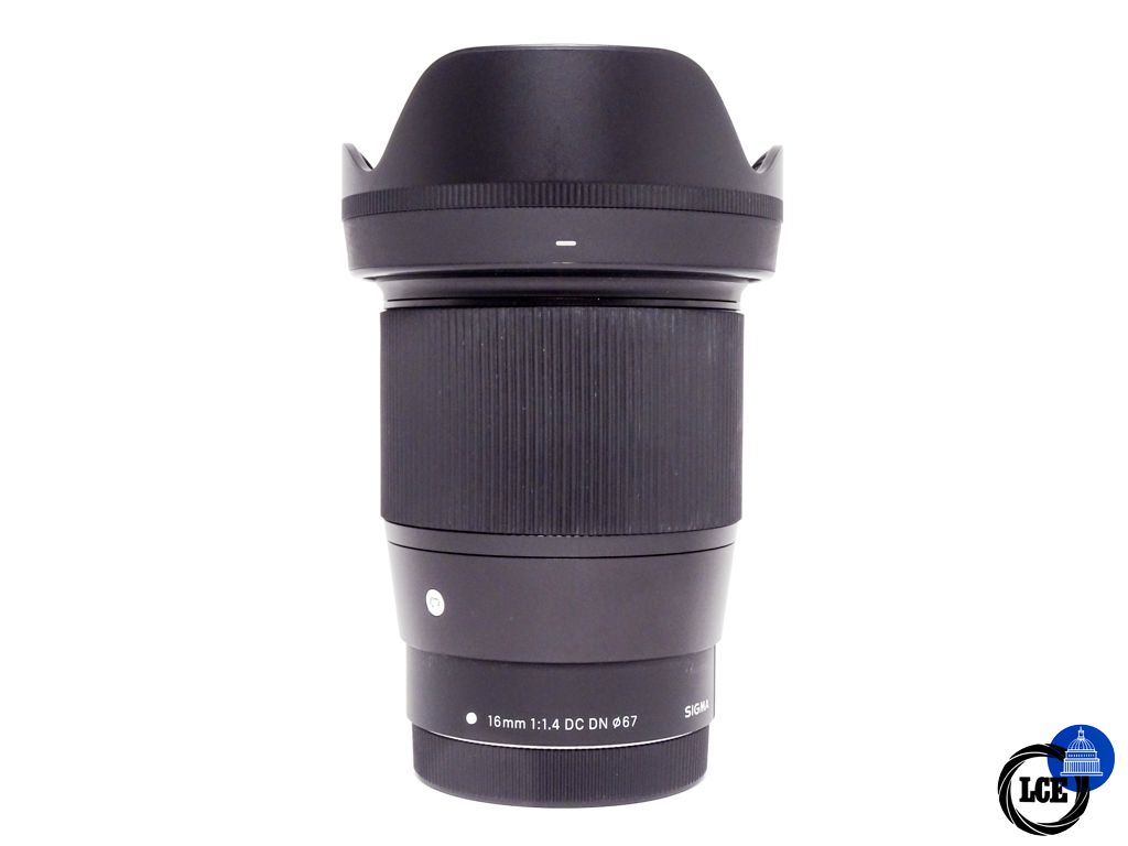 Sigma 16mm f/1.4 DC DN (EF-M Mount)