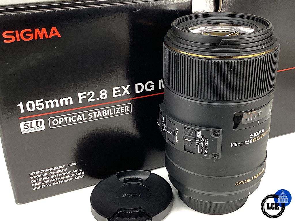 Sigma 105mm F2.8 DC MACRO HSM OS Nikon fit