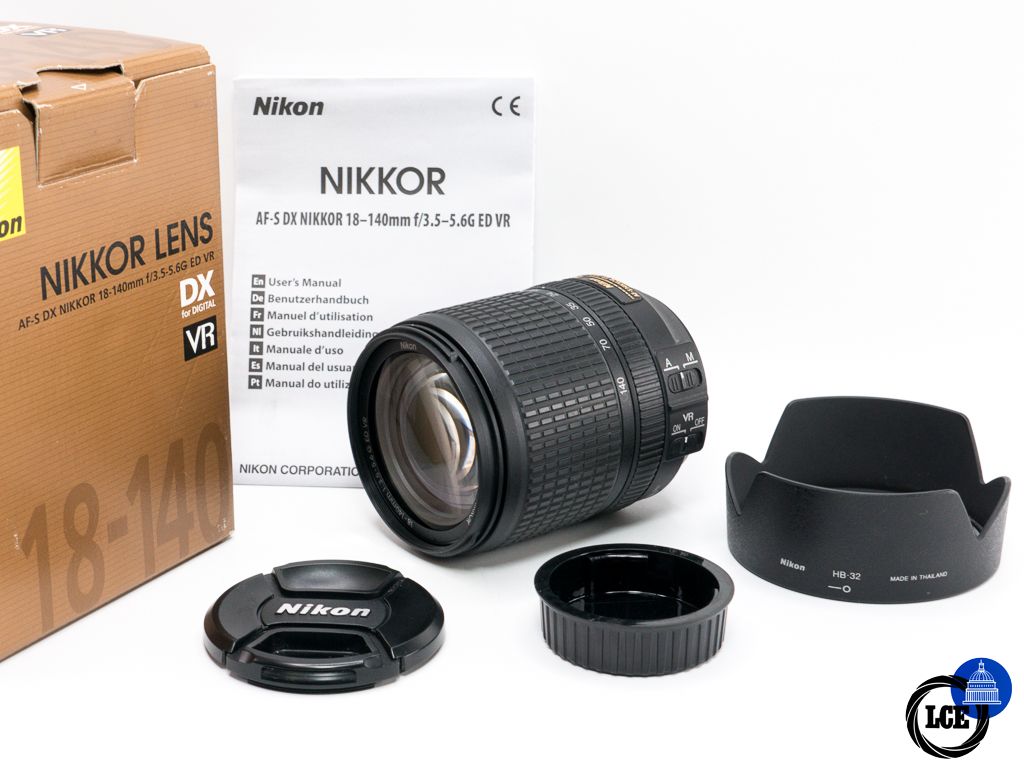 Nikon AF-S 18-140mm f3.5-5.6 G VR ED DX 