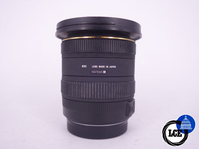 Sigma 10-20mm f3.5 EOS