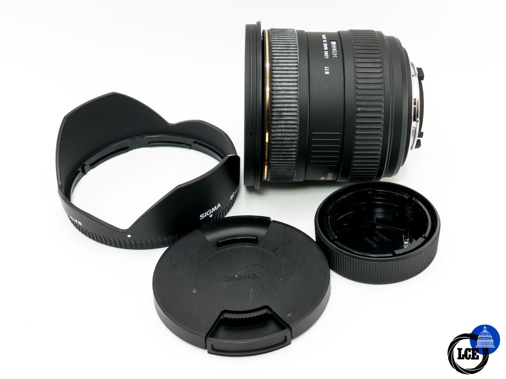 Sigma 10-20mm F4-5.6 DC HSM 