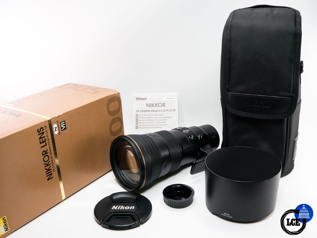 Nikon AF-S 500mm F5.6E PF ED VR