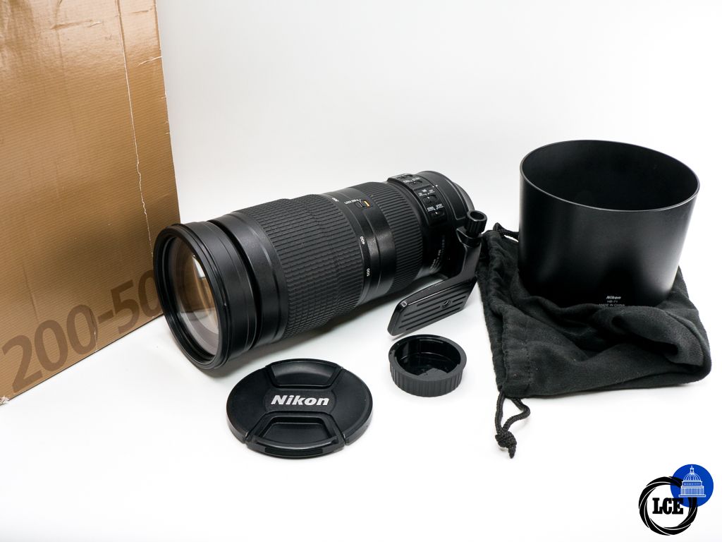 Nikon 200-500mm F5.6E ED VR